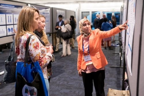 group of people attending conference