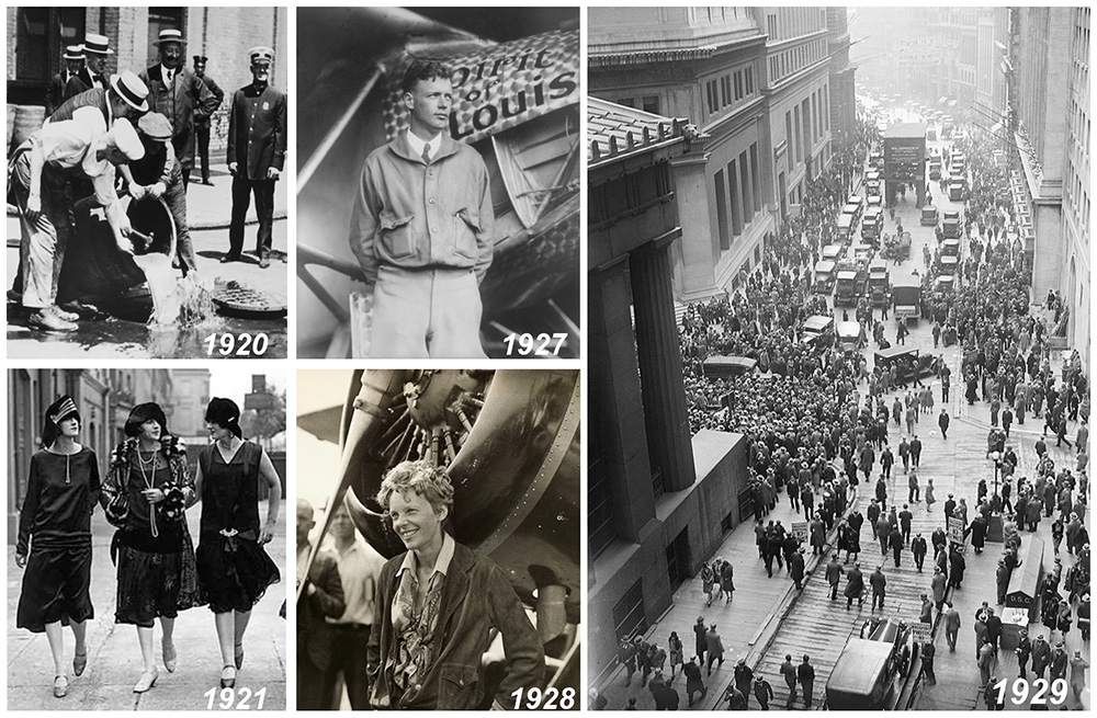 historical images from the 1920s