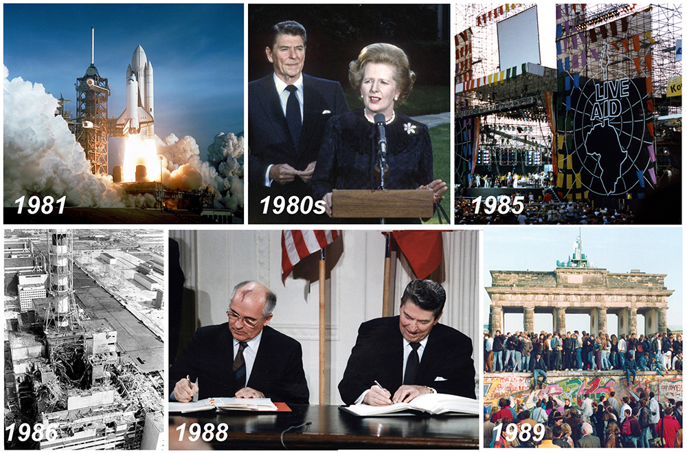 historical images from the 1980s