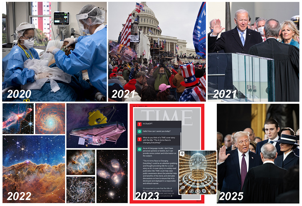 historical images from the 2020s